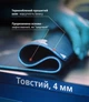 Ігровий великий килимок для миші 900 400 4 на весь стіл Hikari Blue Геймерська водостійка поверхня 90 х 40 x 0,4 см товстий коврик для комп'ютера мишки та клавіатури Control + Speed мм Selerity mp01hk Синій+Чорний 900x400x4мм (999872) - зображення 3