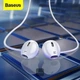 Проводные наушники Baseus Encok H17 White - изображение 3
