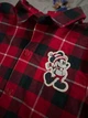 Рубашка Disney XS 4/5р. 105-115 см Красная в клетку - изображение 5