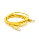 Патч-корд литий RITAR, UTP, RJ45, Cat.5e, 2m, жовтий, Cu (мідь) Q300 - зображення 1