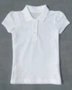 Поло для девочки George Regular Fit белое, 4-5р (104-110см) - изображение 1