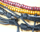 Браслет FROM FACTORY YYY "Якір" композиція із 4шт - зображення 5