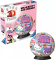 Пазл 3D Ravensburger Куля Hello Kitty 72 елементи 11630 (4005556116300) - зображення 3