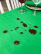 Новогодняя водоотталкивающая Скатерть "Зеленый однотон" 120х100 см (+ 2 салфетки 30х40) - изображение 11