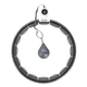 Zestaw HMS Hula hop magnetyczny HHM15 z licznikiem czarny + pas wyszczuplający BR163 czerwony (5907695511864) - obraz 2