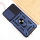 Чохол Fiji Camera Defence для Motorola G72 бампер із захистом камери та підставкою Dark Blue - зображення 4