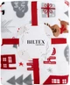 Плед Biltex Flannel Christmas Town Білий Євро 200х220 см з новорічним принтом (4820298410642) - зображення 1