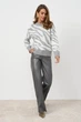 Кожаные брюки 3076 ТМ Triko Bakh 48 серый (3076_gray_1) - изображение 3