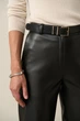 Кожаные брюки 3076 ТМ Triko Bakh 46 черный (3076_black_1) - изображение 7