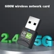 WIFI адаптер AC600 WIFI5 двухдиапазонный USB Plug and play - изображение 3