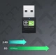 WIFI адаптер AC600 WIFI5 двухдиапазонный USB Plug and play - изображение 5