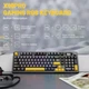 Механічна бездротова (Bluetooth + 2,4G) клавіатура з HOT SWAP Attack SHARK X98PRO, RGB, Win/Mac OS, УКР/АНГЛ, Star Black (X98PROSB) - зображення 9