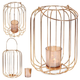 Lampion Home Styling Collection na świeczkę metalowy złoty 21.5 cm (8719987975622) - obraz 10