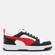 Подростковые кеды для мальчика Puma Rebound V6 Lo Jr 39383304 39 (6) White/For All Time Red/Black (4099683233450) - изображение 1