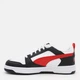 Подростковые кеды для мальчика Puma Rebound V6 Lo Jr 39383304 39 (6) White/For All Time Red/Black (4099683233450) - изображение 3