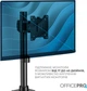 Настільне кріплення для монітора OfficePro 17-49" 2-20 кг Black (MA100B) - зображення 6