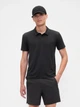 Поло длинное мужское GAP 272400314 L Черное (1159846907) - изображение 1