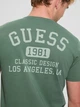 Футболка хлопковая длинная мужская Guess 414054128 XL Зеленая (1159847067) - изображение 6