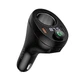 АЗП з FM-модулятором HOCO E88 Star 35W(2C) cigarette lighter car BT FM transmitter Black (6942007654111) - изображение 1