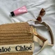 Сумка Chloe Woody Basket in Natural Fibers - изображение 4