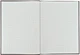 Записная книга Axent One color А4 20.3 х 27.3 см 96 листов в клетку Бордовая (8426-2-A) - изображение 4