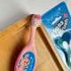 Зубная щетка Brush-Baby Floss Brush от 0 до 3 лет розовая 1 шт - изображение 3