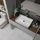 Раковина накладна Koller Pool Kvadro 600x405x110 мм білий (1810130112) - изображение 3