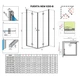 Душова кабіна Radaway Fuenta New KDD B 800Lx2200, хром/прозоре (384070 01 01L) - изображение 5