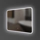 Дзеркало Devit Acqua 800x600, округле, з LED підсвічуванням (5257281) - изображение 3