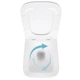 Унітаз підвісний Qtap Crow Ultra Quiet безобідковий з сидінням Soft close (QT05335172W) - изображение 3