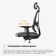 Офісне крісло Mealux Leo Air Plus Dark Grey (арт.Y-546 KBG) Сіре - изображение 5