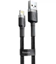 Кабель Baseus cafule cable USB for IP 1.5A 2m bLACK(CALKLF-GG1) - изображение 4
