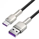 Кабель Baseus Cafule Series Metal Data Cable USB to Type-C 66W 1m (CAKF000101) - изображение 2
