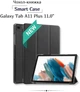 Чехол для планшета BeCover Smart Case для Samsung Galaxy Tab A11 Plus SM-X236B 11" Black (BC_713993) - изображение 5