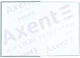 Записная книга Axent Pattern А4 20.3 х 27.3 мм 96 листов в клетку Бирюзовая (8425-3-A) - изображение 3
