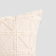 Poszewka Homla Crochet ecru z szydełkowym wzorem Beżowa 45 x 45 cm (5906496734243) - obraz 3