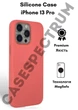 Чехол силиконовый OEG Shell Guard Silicone case with Magnetic Ring MagSafe для Apple iPhone 13 Pro 6,1” Pink Pomelo - изображение 1