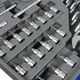 Набор инструментов профессиональный Haisser Black 1/4" и 1/2" 82 ед. 70253 (BP137500) - изображение 12