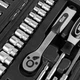 Набор инструментов профессиональный Werk 1/4" 46 ед. 70224 (BP128456) - изображение 13