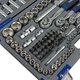 Набор инструментов профессиональный Haisser Black 1/4" и 3/8" и 1/2" 151 ед. 70257 (BP137504) - изображение 4