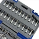 Набор инструментов профессиональный Haisser Black 1/4" 46 ед. 70256 (BP137503) - изображение 10