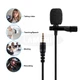 Внешний петличный микрофон для телефона, смартфона, камеры, ПК Premium Microphone Z12X - изображение 3