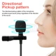 Внешний петличный микрофон для телефона, смартфона, камеры, ПК Premium Microphone Z12X - изображение 4