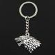 Брелок металлический для ключей "Игра престолов / Game of Thrones - Старки / House Stark 1" - изображение 1