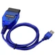 Сканер диагностики авто VAG COM 409.1 KKL OBD2 USB Диагностический кабель Васи-диагноста - изображение 3