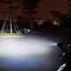 Фари прожектори 2шт для мотоцикла CREE U5 LED 12В 3000лм чорні Кнопка на кермо - зображення 10