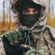 Прочный Пончо - Дождевик с капюшоном / Водозащитный плащ пиксель размер универсальный 145х120 см - изображение 7