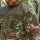Флісова кофта R-Military Gen I з посиленими вставками мультикам розмір L - зображення 4