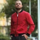 Демисезонный бомбер Intruder Challenge красный размер 5XL - изображение 1