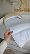 Зимний теплый конверт-кокон с капюшоном на прогулку, бежевый плюш Тедди ~75х45 см, мягкий мех, на выписку, для мальчика, для девочки, утепленный спальный мешок - изображение 4